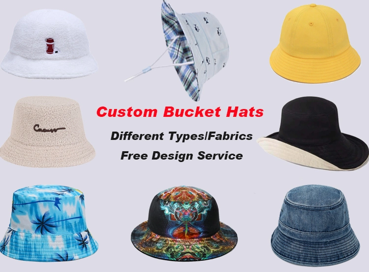 Korean Macaron Light Plate Fisherman Sunshade Bucket Hat Custom Logo Fashion Cap Baseball Hat Caps