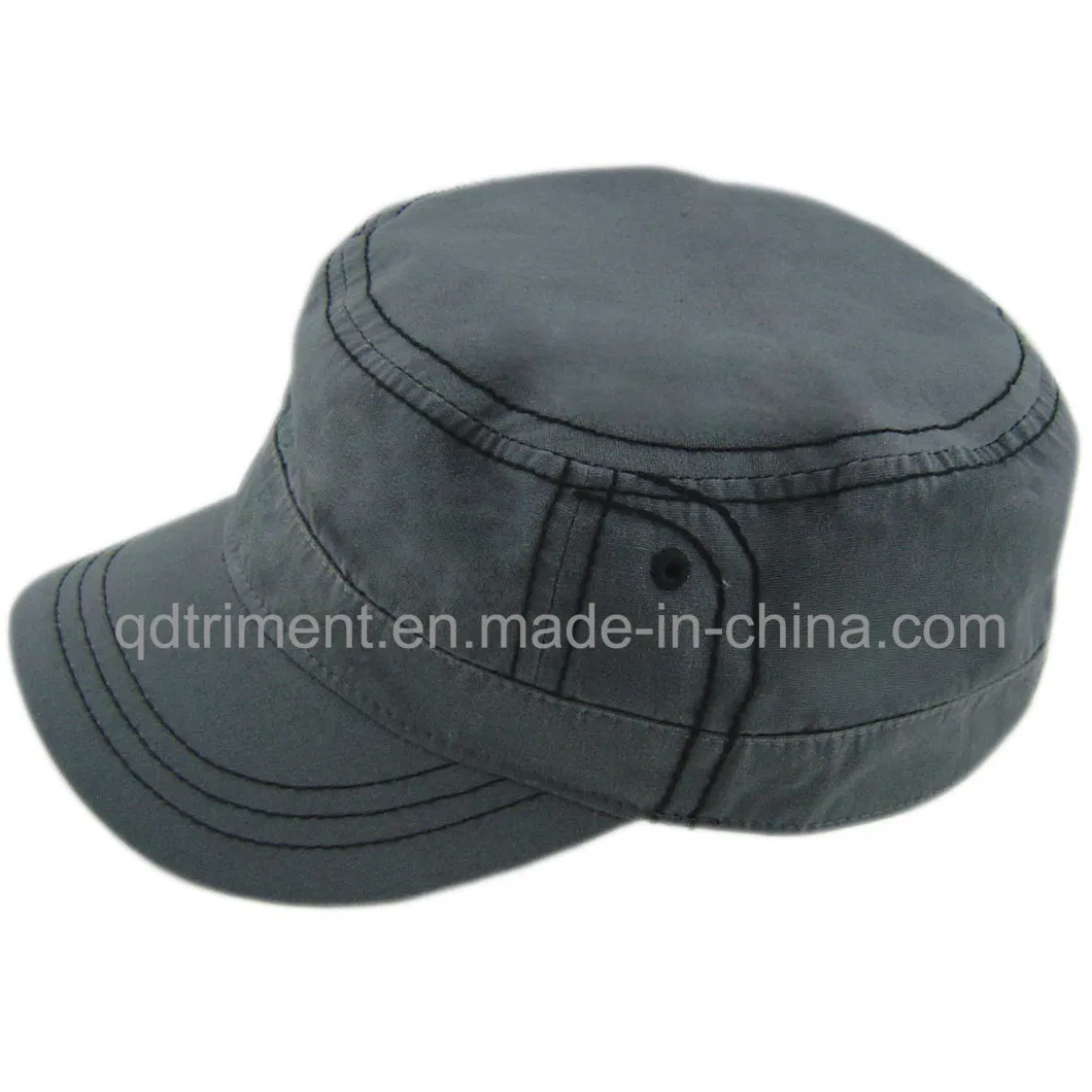 Grinding Washed Splash Printing Embroidery Army Military style Cap (TRM014)