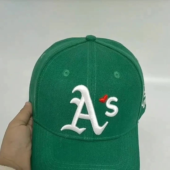 Casquette de camionneur de baseball australienne à 6 panneaux, de haute qualité et de profil élevé, à bord incurvé, pour filles et femmes