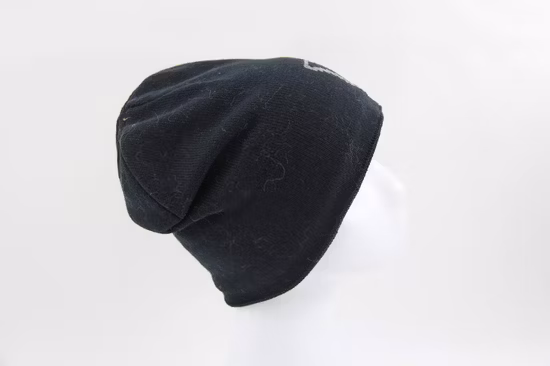 Bonnet avec logo réfléchissant pour enfant, bonnet tricoté d'hiver avec fonction réfléchissante